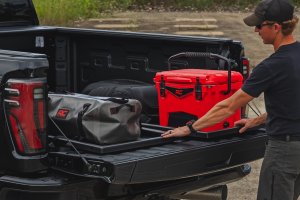 Ford F-350 Super Duty Slide-Out Truck Bed Cargo Trays - Rough Country - Fits 6'7